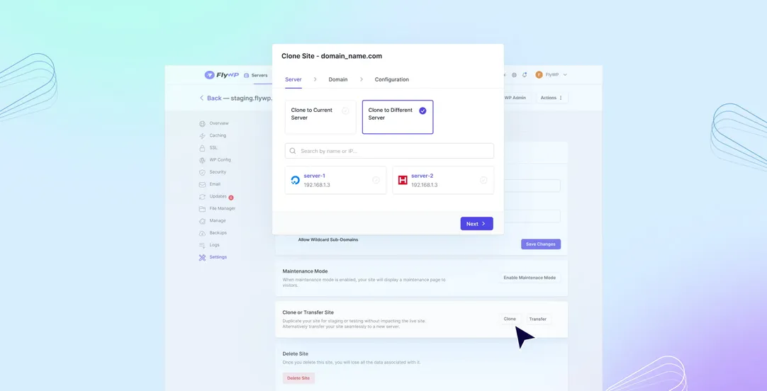 Powerful Site Cloning and Migrate WordPress Sites