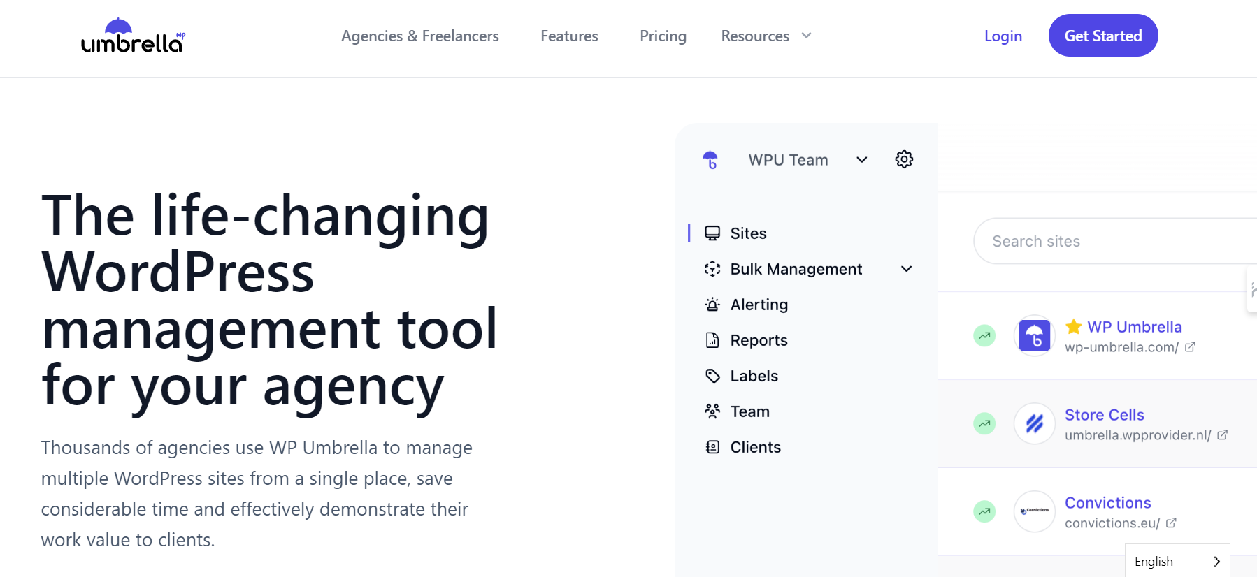 Wpumbrella A WordPress Management Tool