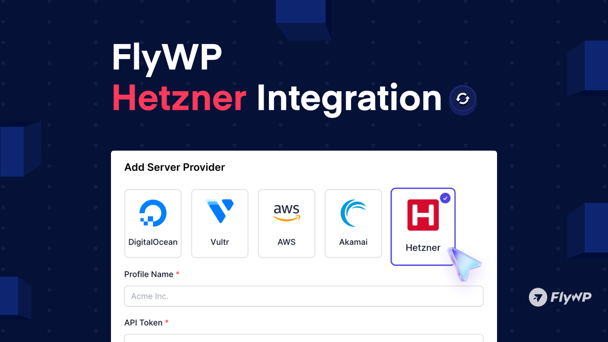 Flywp Hetzner Integration