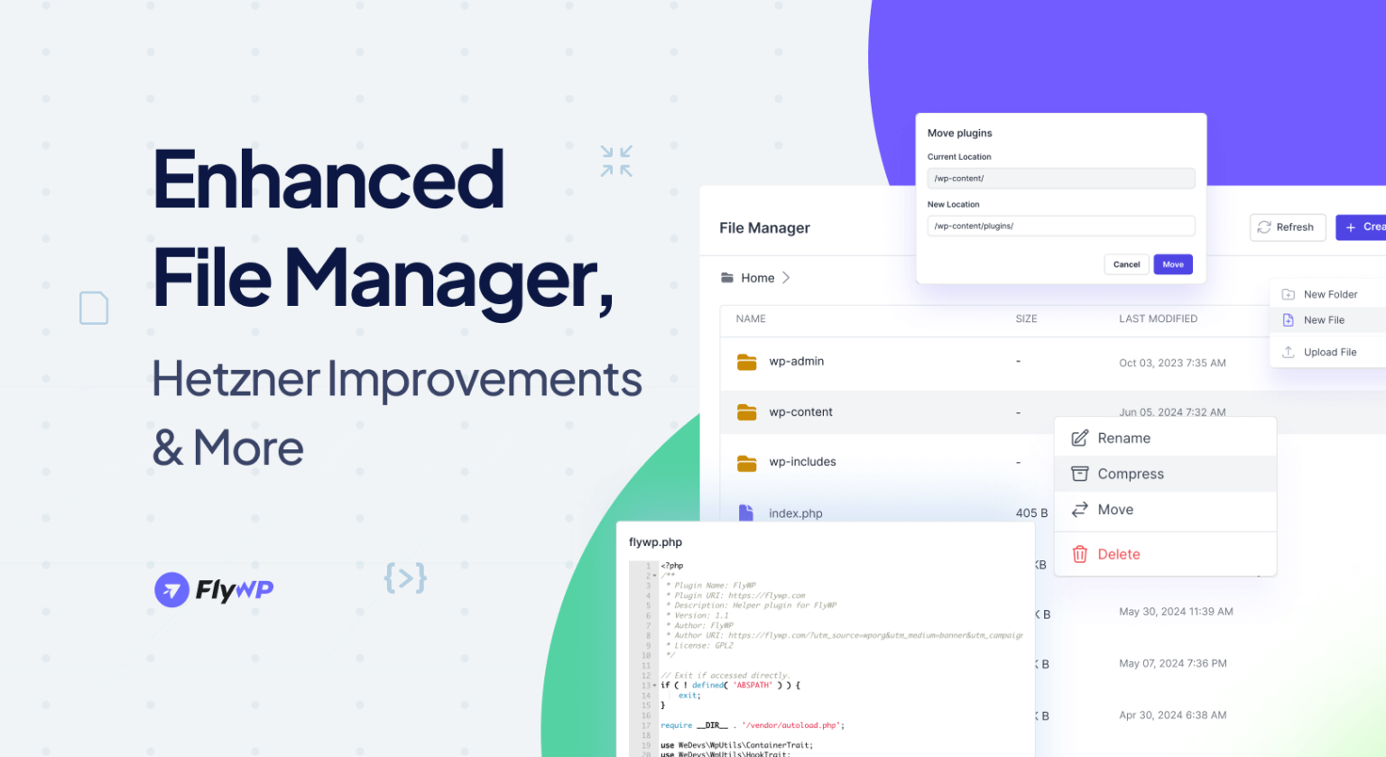 Enhanced File Manager Hetzner Improvements And More Updated