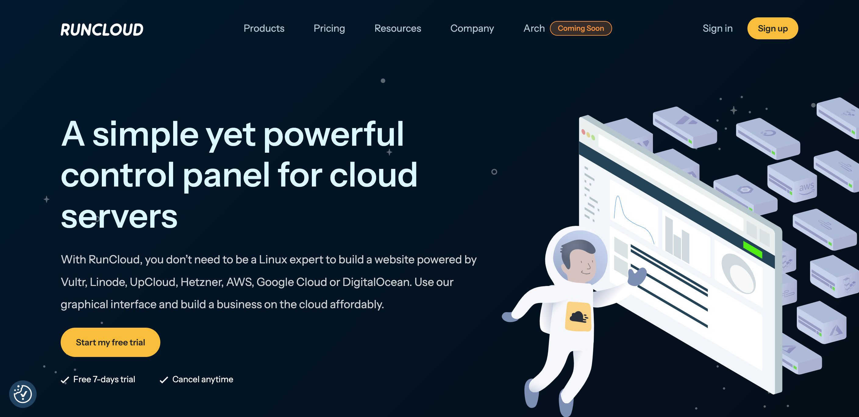 Top Server Management tool Runcloud