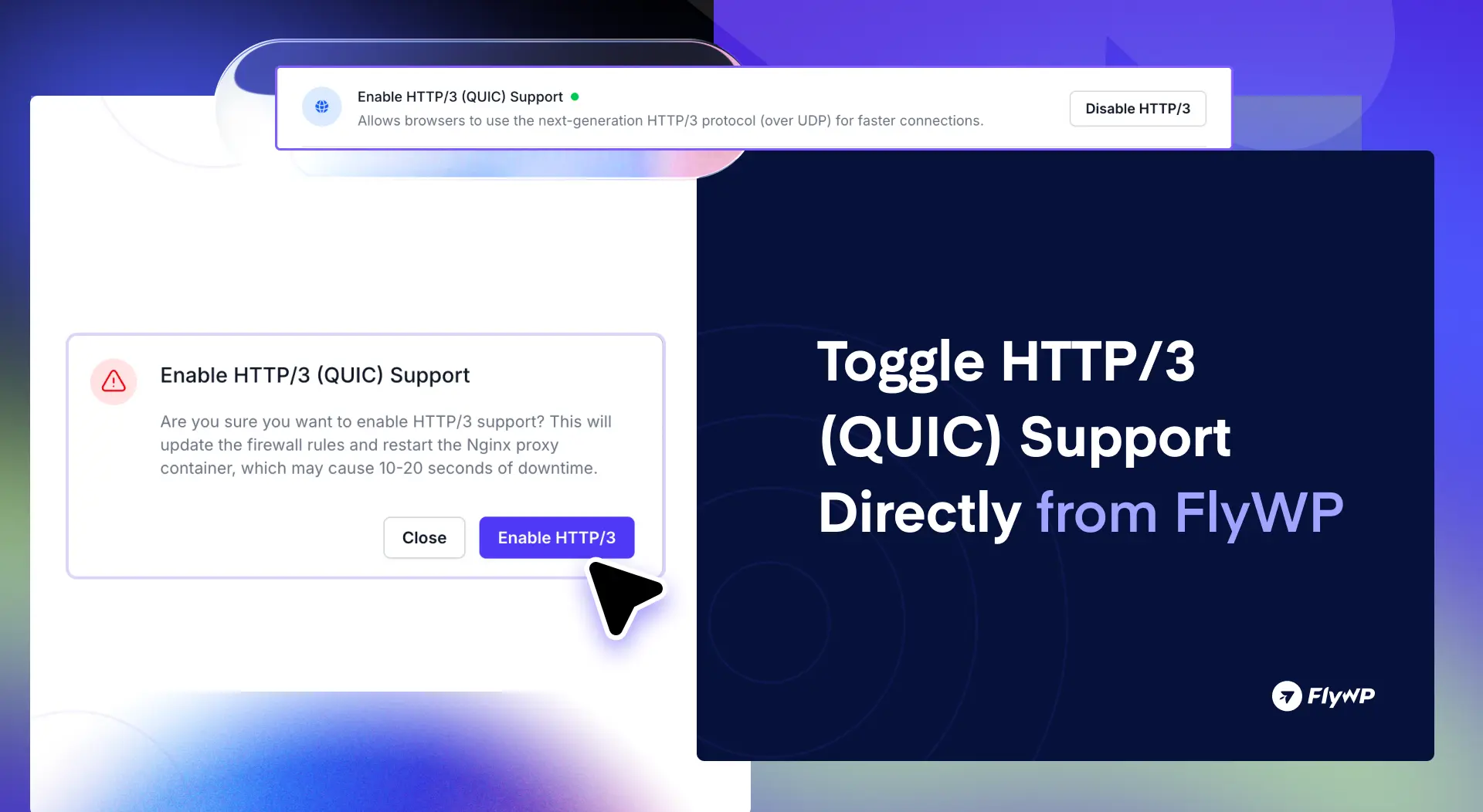 3 (QUIC) Support Directly from FlyWP (1)