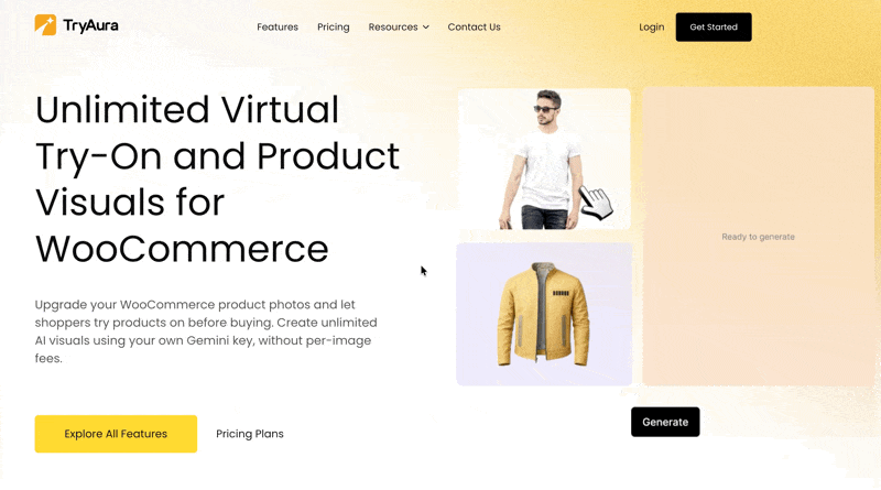 Meet TryAura: The First AI-Powered Product Visuals and Virtual Try-On Plugin for WooCommerce